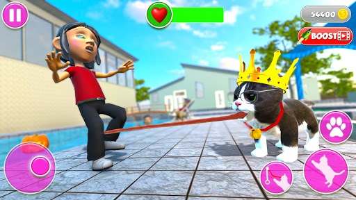 Virtual Cat Simulator: Cute Cat Kitty Game screenshot 3