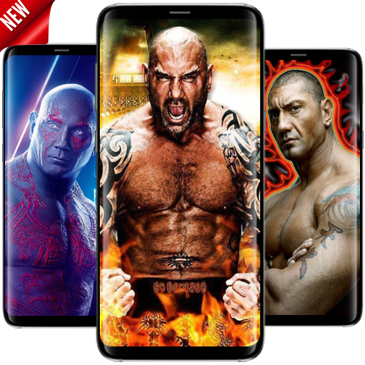 David Michael Dave Bautista Wallpaper WWE RAW 2021 icon