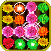 flower match 3 icon