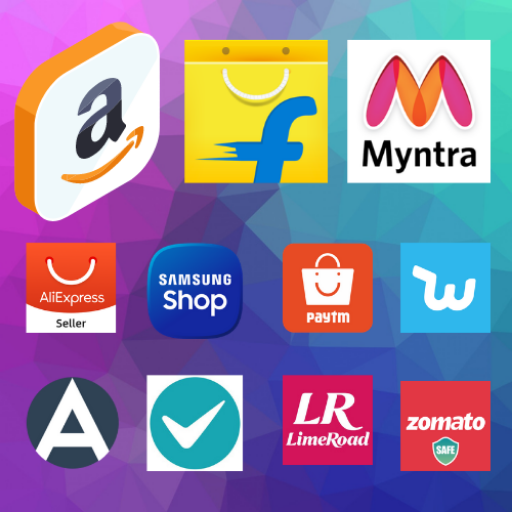 All Shopping Apps : All in 1 Online Shopping App icon