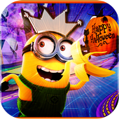 Minion surf and rush banana icon