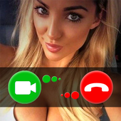 Fake video call from sexy girl (prank) icon