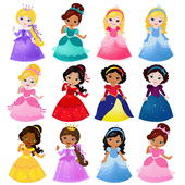 How To Draw  Princess icon