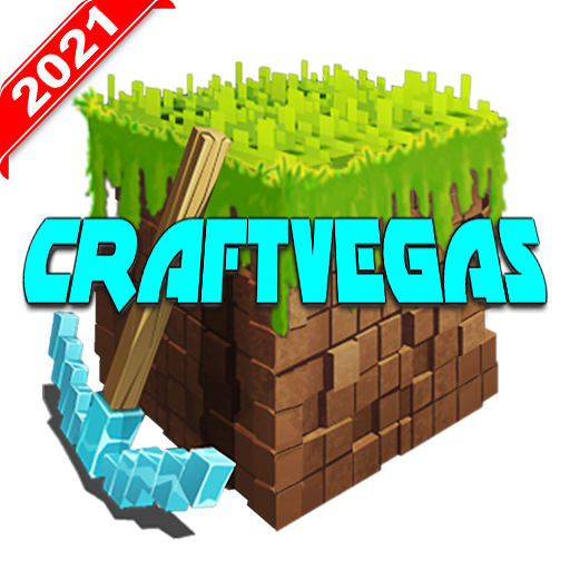 CraftVegas 2021: Block Crafting &amp; Building Game icon