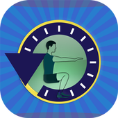 30 Day Wall Sit Challenge icon