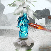 Snow Bottle Shooting أيقونة