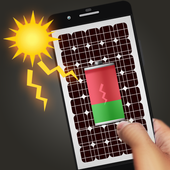 Solar Battery Charge Fast Joke icon