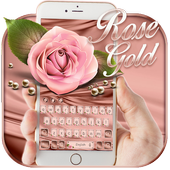 Rose Gold Emoji Keyboard icon