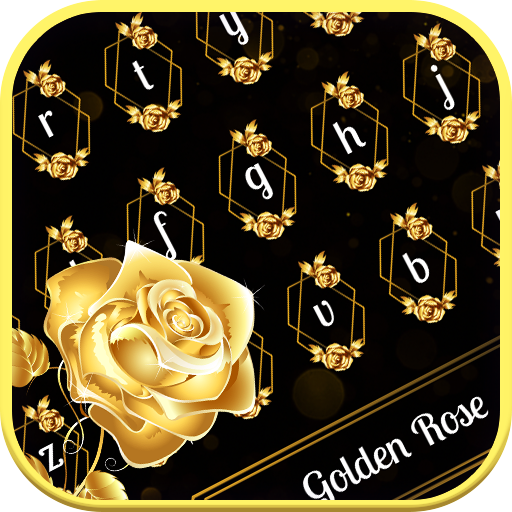 Golden Rose Keyboard icon