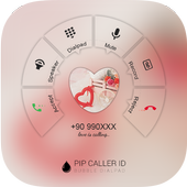 PIP Caller Id   Bubble Dialpad icon