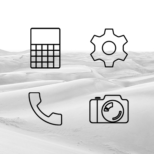 Lines Dark - Icon Pack icon