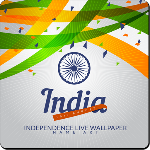 Independence Live Wallpaper : Name Art icon