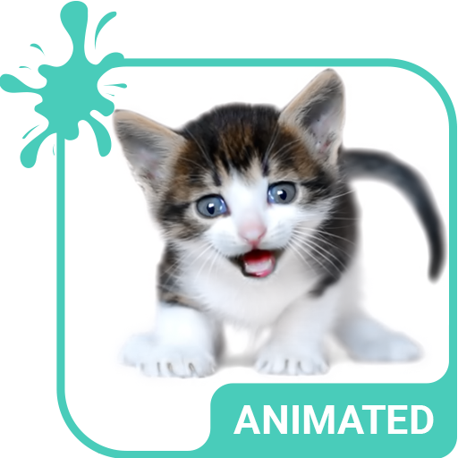 Meow Animated Keyboard   Live  icon