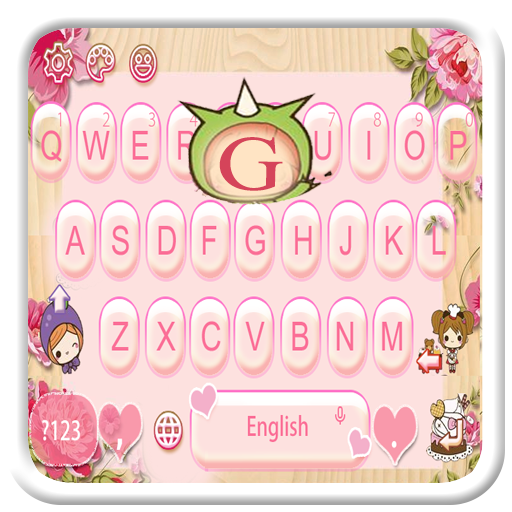 Cute Sweet Pink Love Keyboard icon
