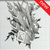 How To Draw 3D иконка