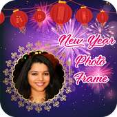 New Year HD Photo Frame Editor: Wish Greeting Card on 9Apps