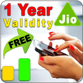 Free Jio 1 Year Validity Prank icon