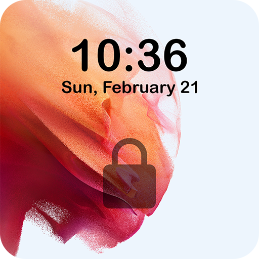 Lock Screen Galaxy S21 Note 20 icon