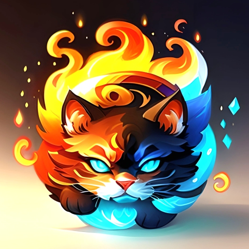 AI Art Avatar - Fire Fusion icon