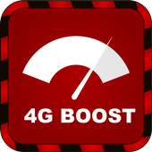 3G 4G LTE signal booster prank icon