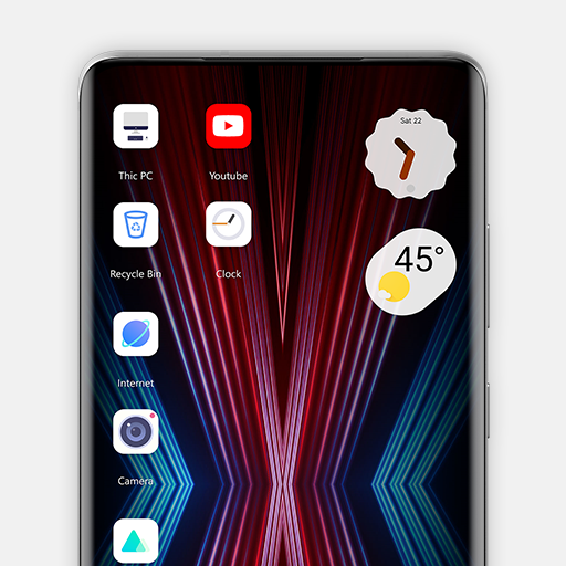 Red Magic Theme For Launcher icon