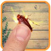 cockroach smashing and killer , funny game