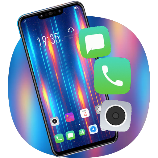 Light Speed Abstract Theme one plus 7 launcher icon