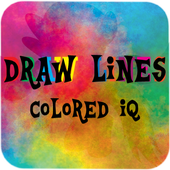 Draw Lines: Colored IQ icon