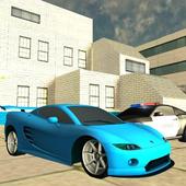 Racing Car Driving 3D icon