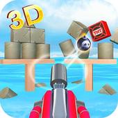 Fire Cannon - Amaze Knock Stack Ball 3D game icon