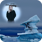 Ice Land Photo Frames أيقونة