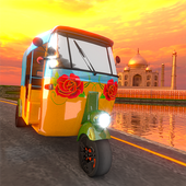 Rickshaw Tuk Tuk Car Multiplayer Racing Game icon
