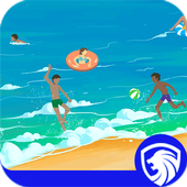 AppLock Theme -Summer  Beach icon