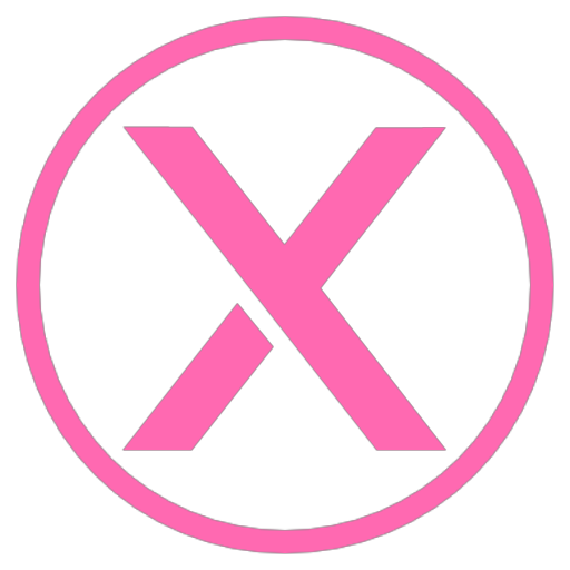 Pink-X icon