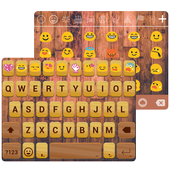 Emoji Keyboard Retro Wood icon