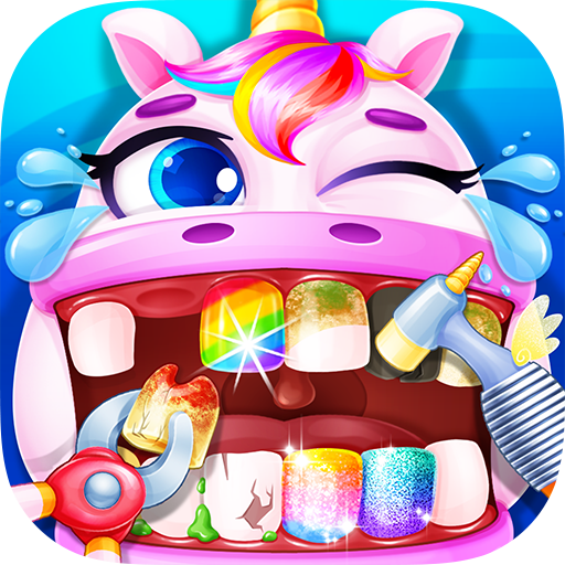 Unicorn Dentist - Rainbow Pony Beauty Salon icon