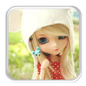 Cute Doll Live Wallpaper icon