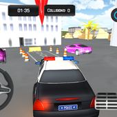 Police Car Parking icon