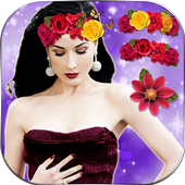 Flower Crown Photo Editor icon