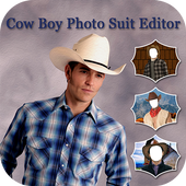Cow Boy Photo suit Editor icon