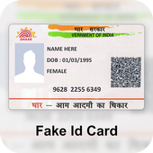 Aadhaar Card Maker : Fake ID Card Maker icon