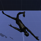 Stickman Dismounting 3D icon