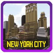 Mine York City map for Minecraft pe icon