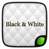 Black &amp; White Go Keyboard Theme icon