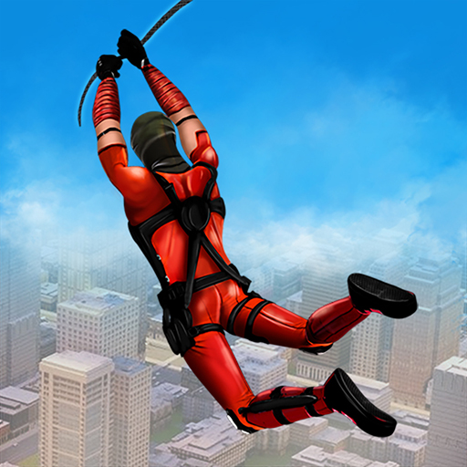 Spider Ninja Rope Hero - Crime City New Games 2021 icon