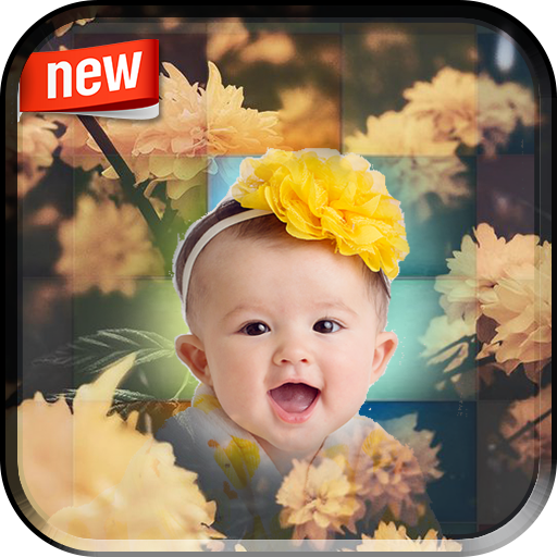 Beautiful Flower Photo Frame icon