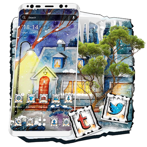 Winter Cottage Theme icon