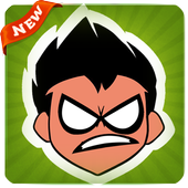 Super teen titans run. icon