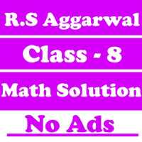 RS Aggarwal Class 8 Math Solution on 9Apps