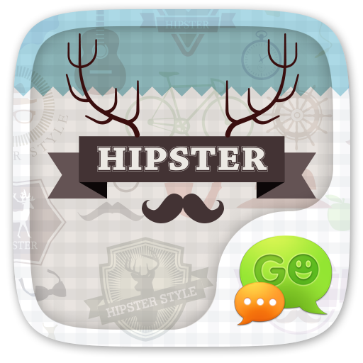 GO SMS PRO HIPSTER THEME icon
